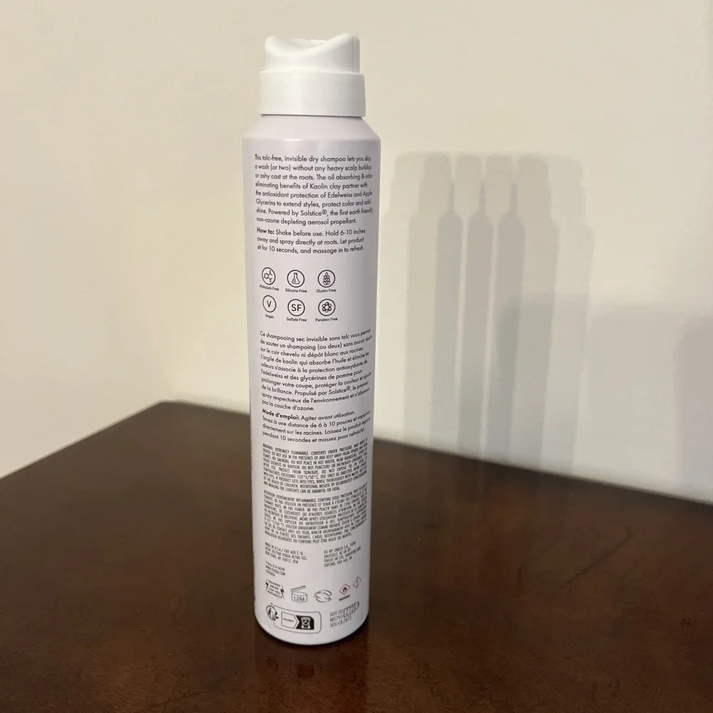 Fekkai Clean Stylers‎ Sheer Dry Shampoo 7.7 oz NEW Detox Purify Clean Girl